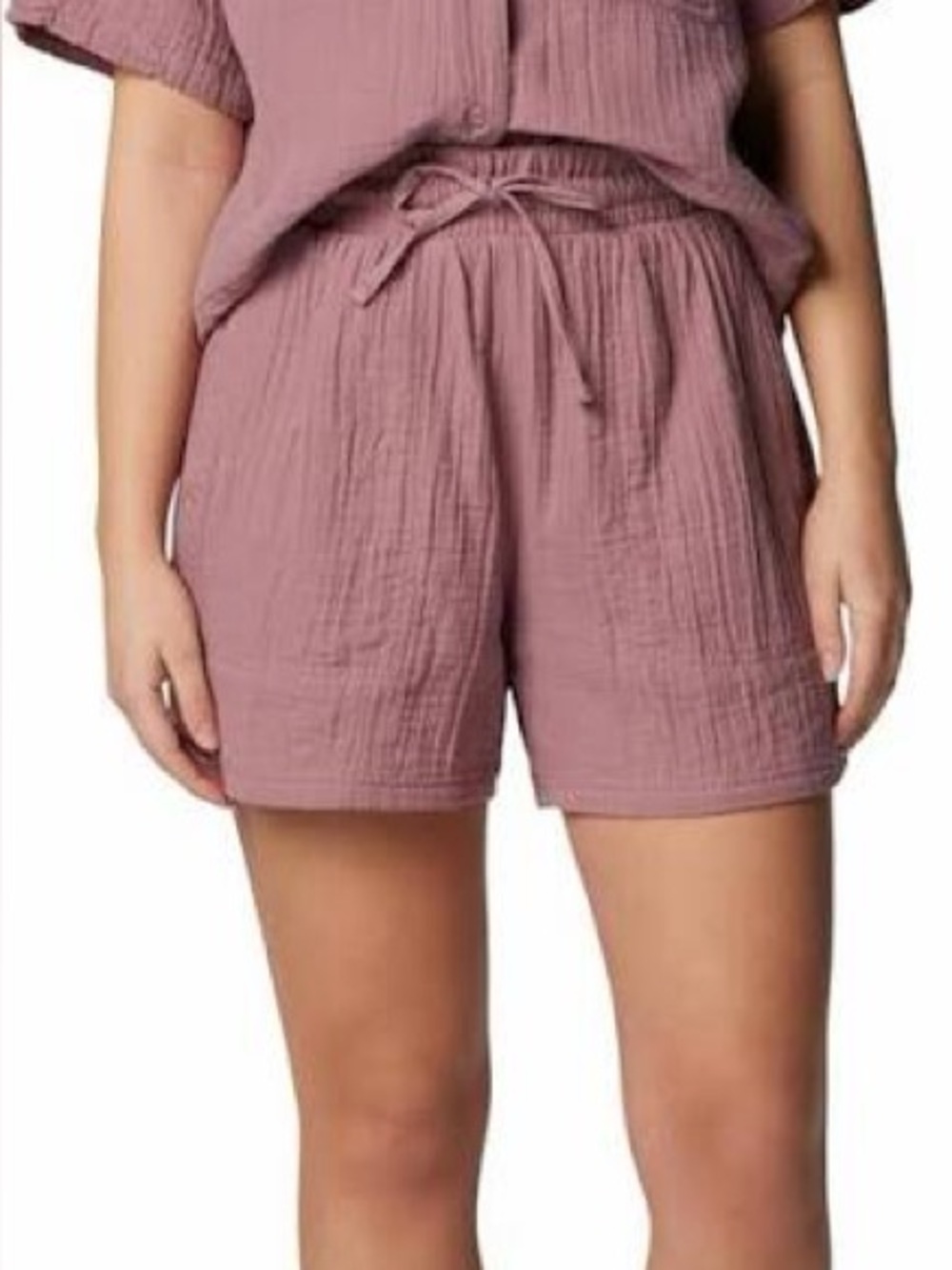 NWT Columbia Dusty Rose Drawstring Holly Hideaway Breezy Shorts